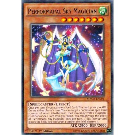 Image for Performapal Sky Magician (MACR-EN001) (MACR) - YuGiOh