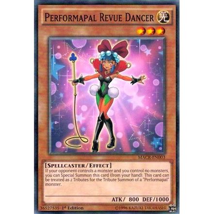 Image for Performapal Revue Dancer (MACR-EN003) (MACR) - YuGiOh