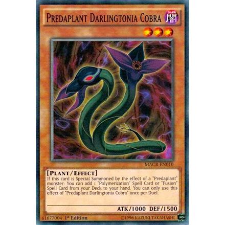 Image for Predaplant Darlingtonia Cobra (MACR-EN010) (MACR) - YuGiOh