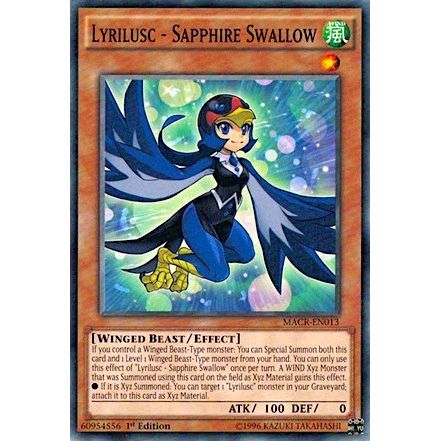Image for Lyrilusc - Sapphire Swallow (MACR-EN013) (MACR) - YuGiOh