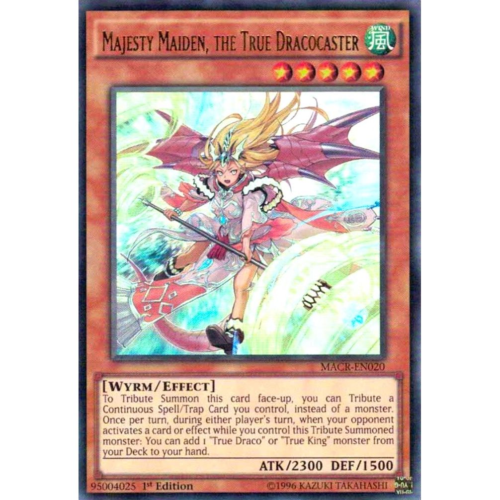 Image for Majesty Maiden, the True Dracocaster (MACR-EN020) (MACR) - YuGiOh