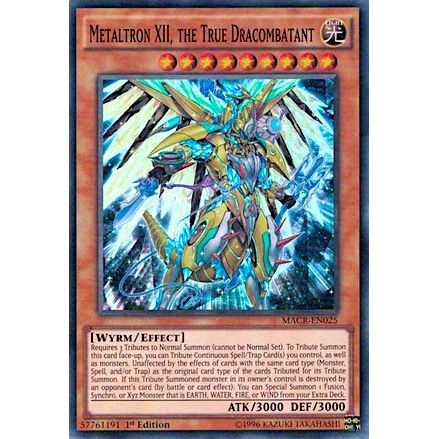 Image for Metaltron XII, the True Dracombatant (MACR-EN025) (MACR) - YuGiOh