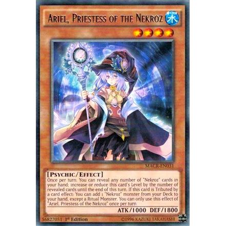 Image for Ariel, Priestess of the Nekroz (MACR-EN031) (MACR) - YuGiOh