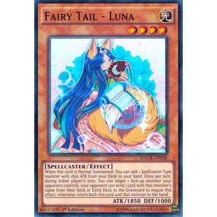 Image for Fairy Tail - Luna (MACR-EN038) (MACR) - YuGiOh