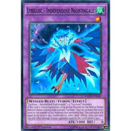 Image for Lyrilusc - Independent Nightingale (MACR-EN041) (MACR) - YuGiOh
