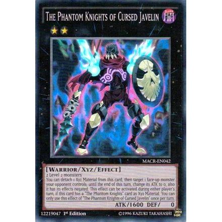 Image for The Phantom Knights of Cursed Javelin (MACR-EN042) (MACR) - YuGiOh