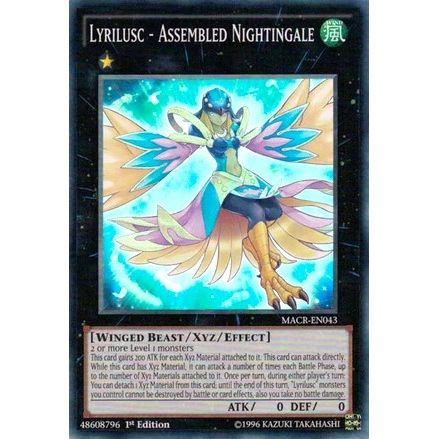 Image for Lyrilusc - Assembled Nightingale (MACR-EN043) (MACR) - YuGiOh