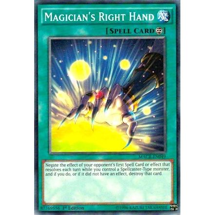 Image for Magician's Right Hand (MACR-EN049) (MACR) - YuGiOh