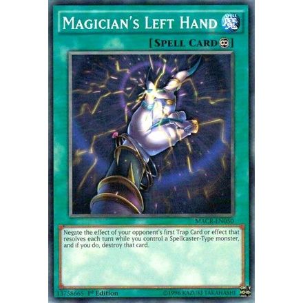 Image for Magician's Left Hand (MACR-EN050) (MACR) - YuGiOh