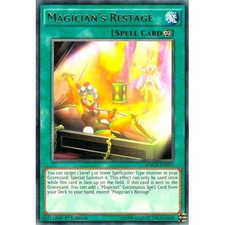Image for Magician's Restage (MACR-EN051) (MACR) - YuGiOh