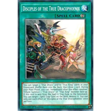 Image for Disciples of the True Dracophoenix (MACR-EN055) (MACR) - YuGiOh