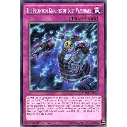 Image for The Phantom Knights of Lost Vambrace (MACR-EN066) (MACR) - YuGiOh