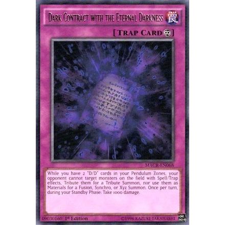 Image for Dark Contract with the Eternal Darkness (MACR-EN068) (MACR) - YuGiOh