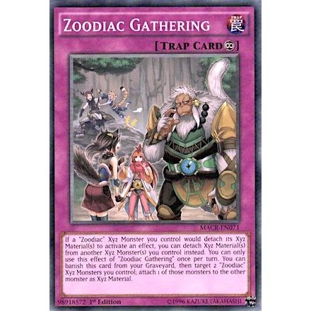 Image for Zoodiac Gathering (MACR-EN071) (MACR) - YuGiOh