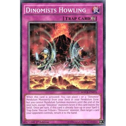 Image for Dinomists Howling (MACR-EN076) (MACR) - YuGiOh