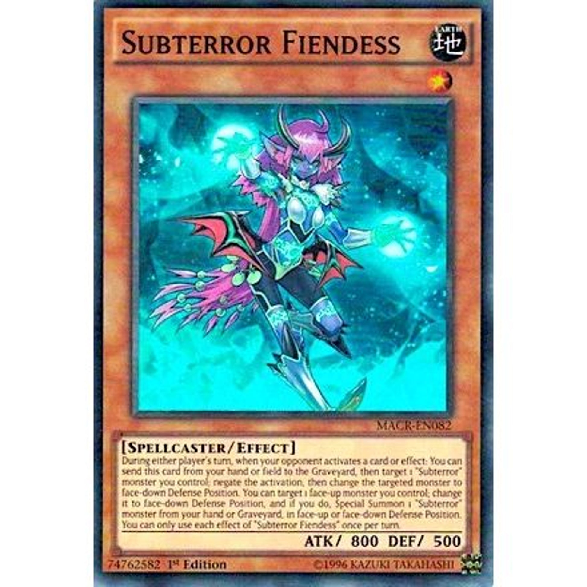 Image for Subterror Fiendess (MACR-EN082) (MACR) - YuGiOh