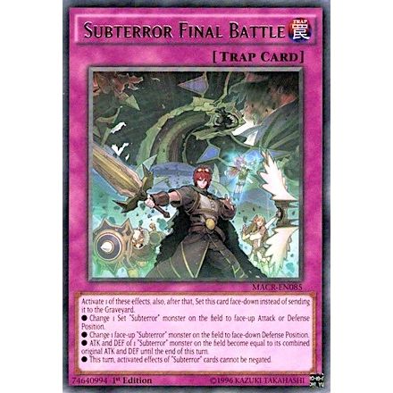 Image for Subterror Final Battle (MACR-EN085) (MACR) - YuGiOh