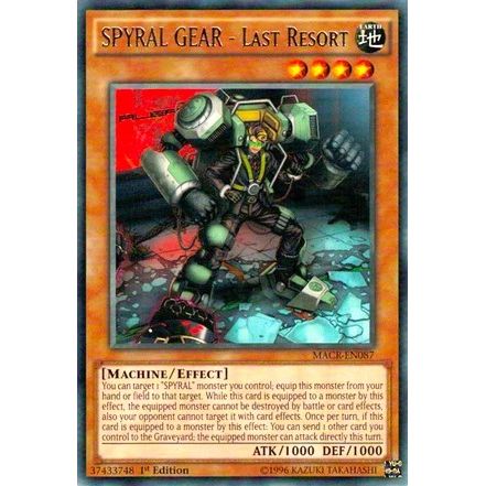 Image for SPYRAL GEAR - Last Resort (MACR-EN087) (MACR) - YuGiOh