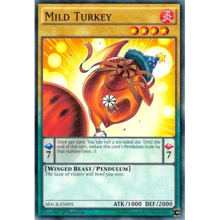 Image for Mild Turkey (MACR-EN095) (MACR) - YuGiOh