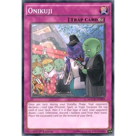 Image for Onikuji (MACR-EN099) (MACR) - YuGiOh