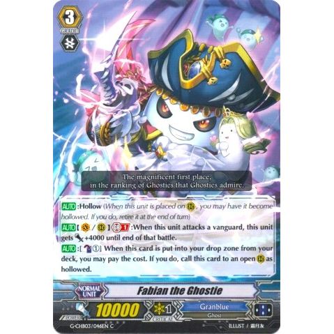 Image for Fabian the Ghostie (G-CHB03/046EN) (G-CHB03) - Cardfight Vanguard