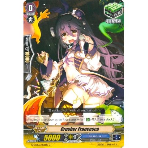Image for Crusher Francesca (G-CHB03/058EN) (G-CHB03) - Cardfight Vanguard