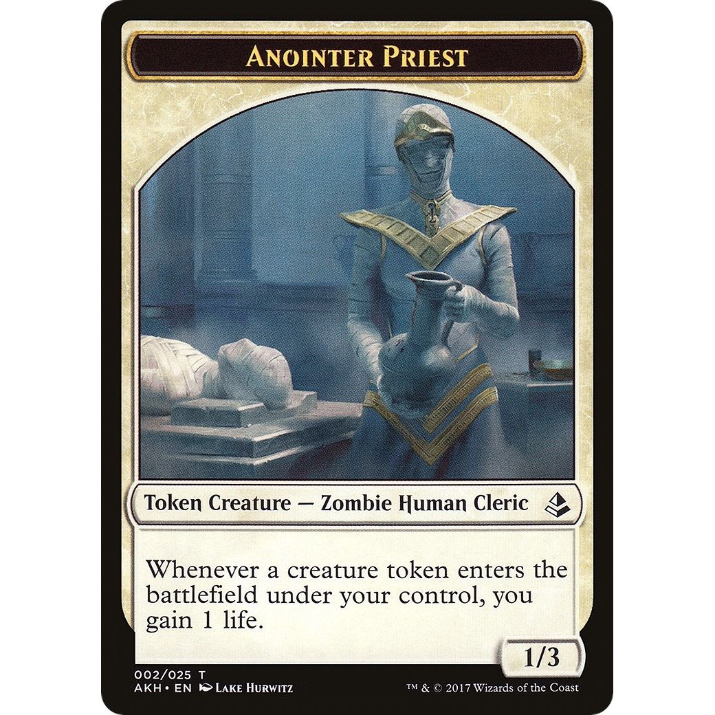 Image for Anointer Priest // Drake Double-Sided Token (2 // 18) (AKH) - Magic: The Gathering