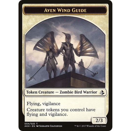 Image for Aven Wind Guide // Hippo Double-Sided Token (4 // 22) (AKH) - Magic: The Gathering