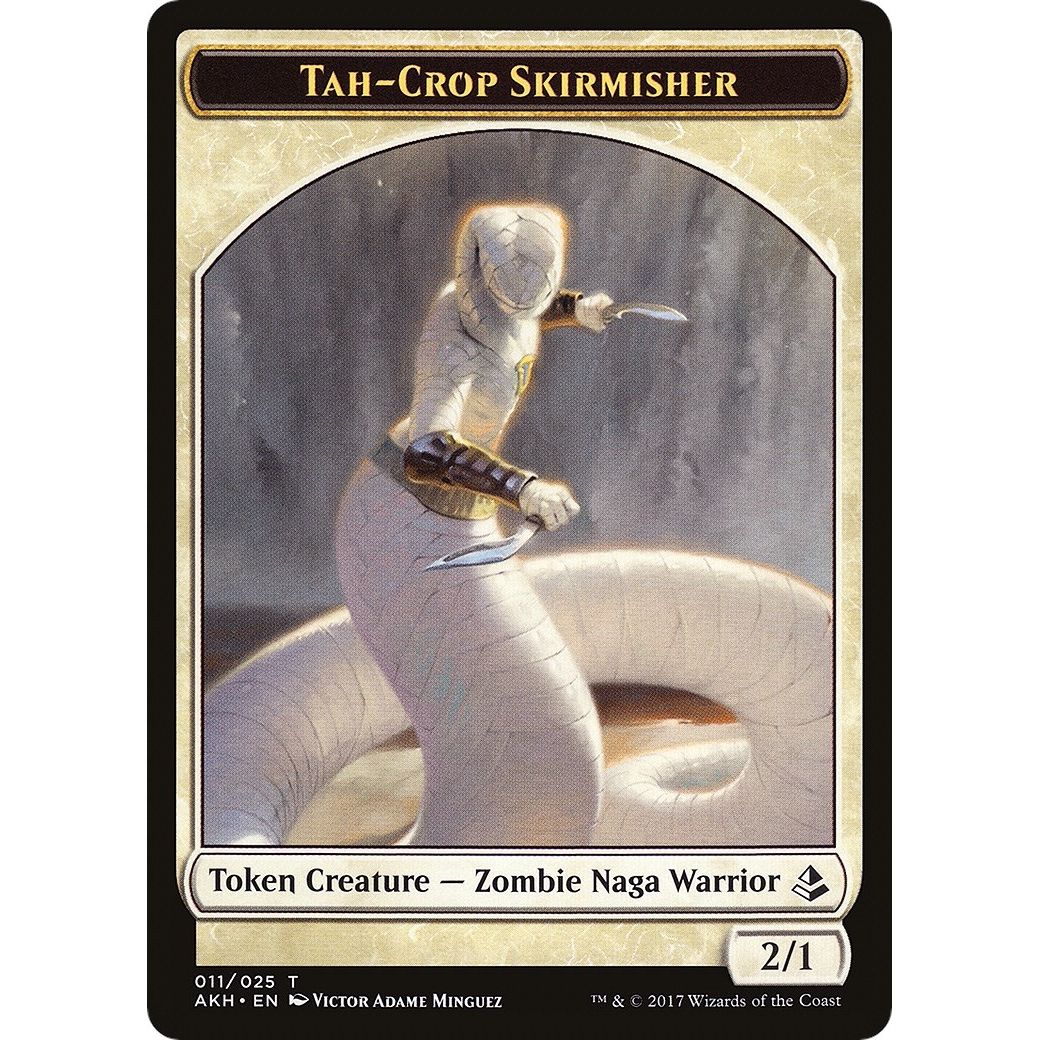 Image for Tah-Crop Skirmisher // Cat Double-Sided Token (11 // 16) (AKH) - Magic: The Gathering