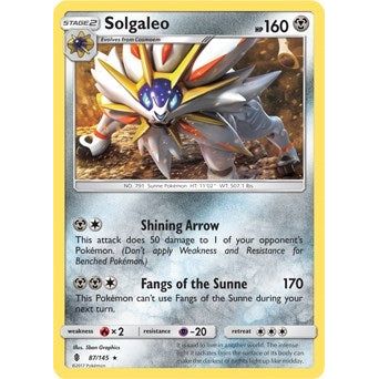 Image for Solgaleo - 87/145 (SM Guardians Rising) (087/145) (PR) - Pokemon