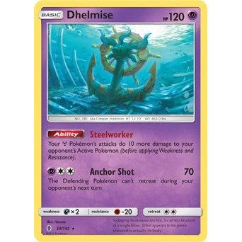 Image for Dhelmise - 59/145 (SM Guardians Rising) (059/145) (PR) - Pokemon