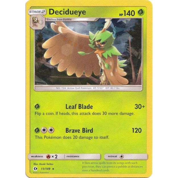Image for Decidueye - 011/149 (Cracked Ice Holo) (011/149) (PR) - Pokemon