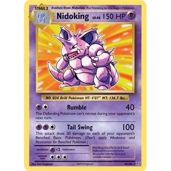 Image for Nidoking - 45/108 (XY Evolutions) (045/108) (PR) - Pokemon