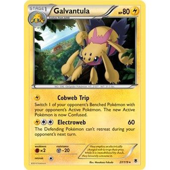 Image for Galvantula - 27/119 (XY Phantom Forces) (027/119) (PR) - Pokemon