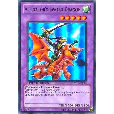 Image for Alligator's Sword Dragon (WP11-EN015) (WP11) - YuGiOh