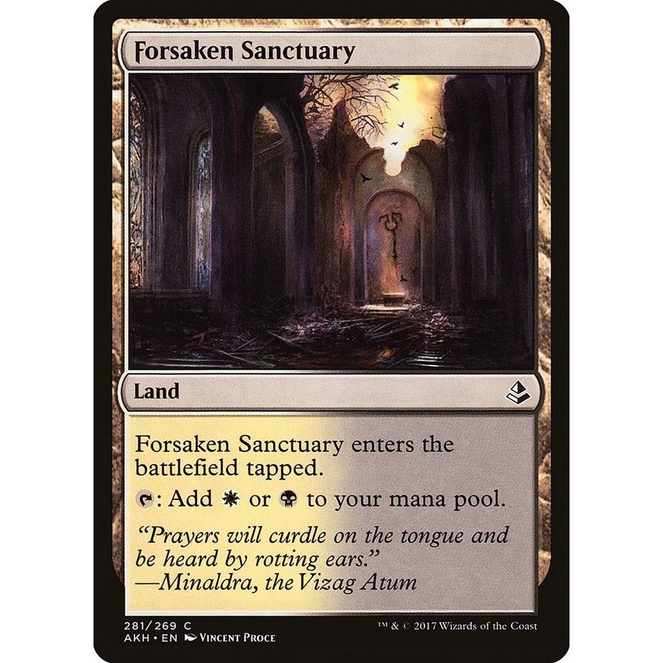 Image for Forsaken Sanctuary (281) (AKH) - Magic: The Gathering
