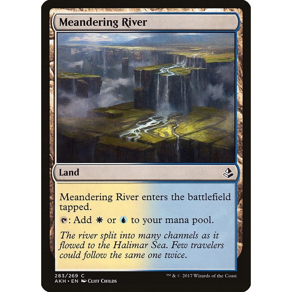 Image for Meandering River (283) (AKH) - Magic: The Gathering