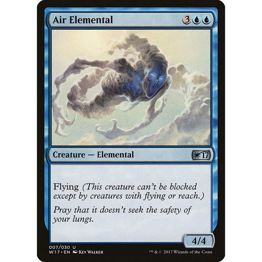 Image for Air Elemental (7) (W17) - Magic: The Gathering