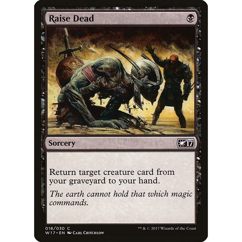 Image for Raise Dead (18) (W17) - Magic: The Gathering