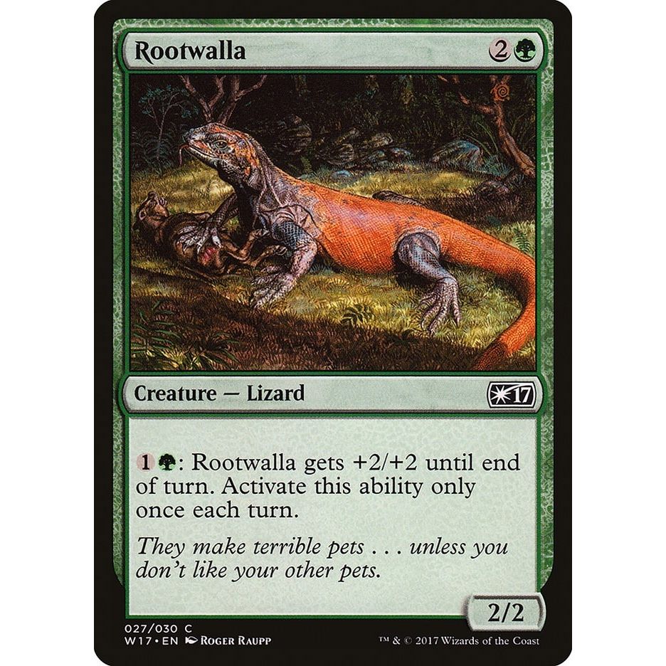 Image for Rootwalla (27) (W17) - Magic: The Gathering