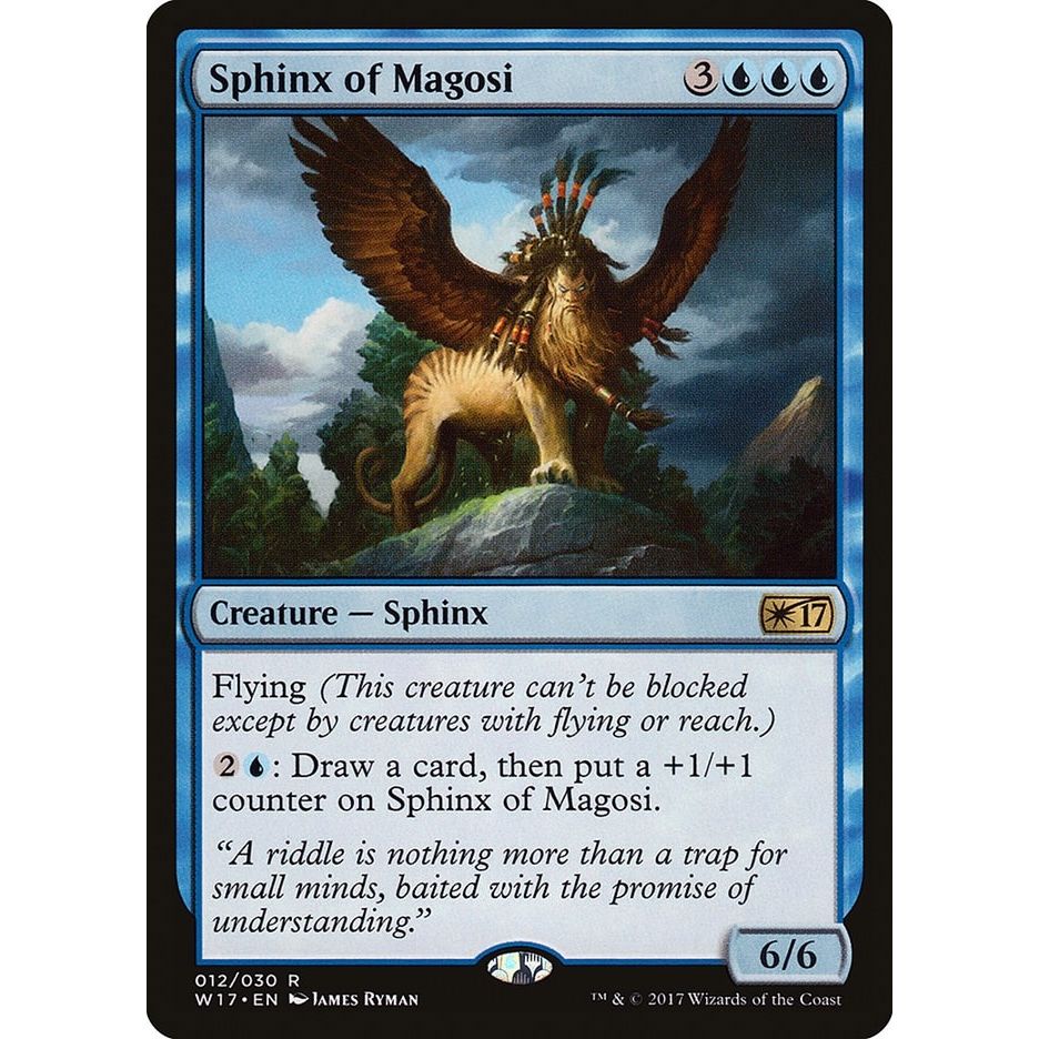 Image for Sphinx of Magosi (12) (W17) - Magic: The Gathering