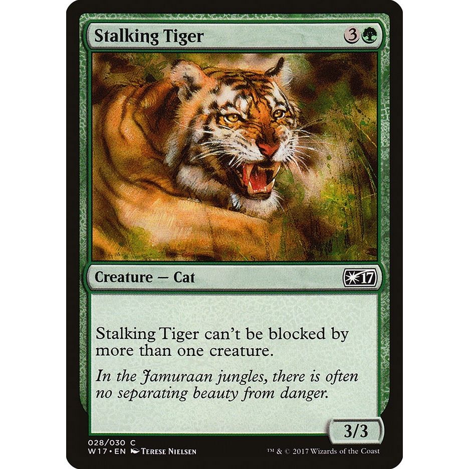 Image for Stalking Tiger (28) (W17) - Magic: The Gathering