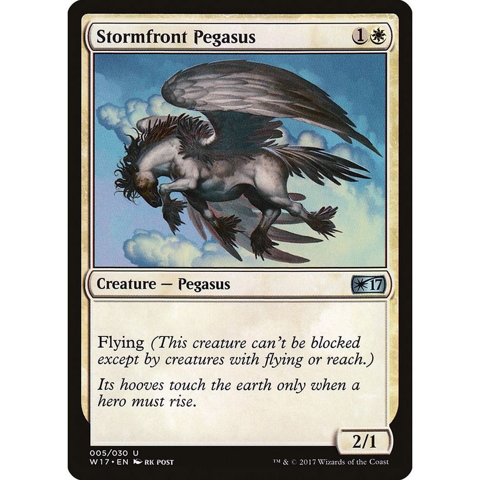 Image for Stormfront Pegasus (5) (W17) - Magic: The Gathering