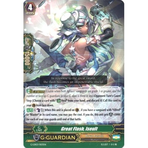 Image for Great Flash, Iseult (G-LD03/003EN) (G-LD03) - Cardfight Vanguard