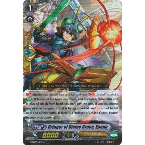 Image for Bringer of Divine Grace, Epona (RRR Foil) (G-LD03/013EN) (G-LD03) - Cardfight Vanguard