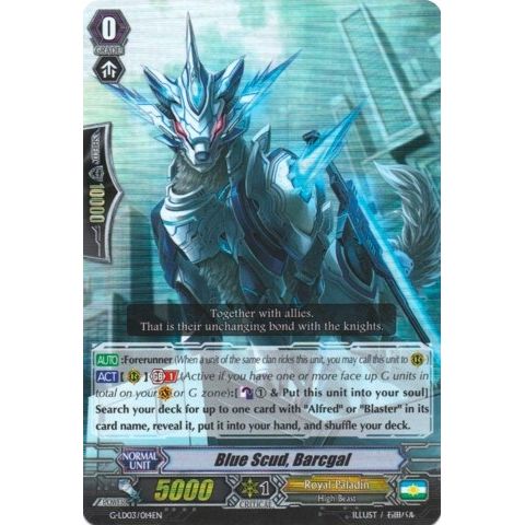 Image for Blue Scud, Barcgal (RRR Foil) (G-LD03/014EN) (G-LD03) - Cardfight Vanguard
