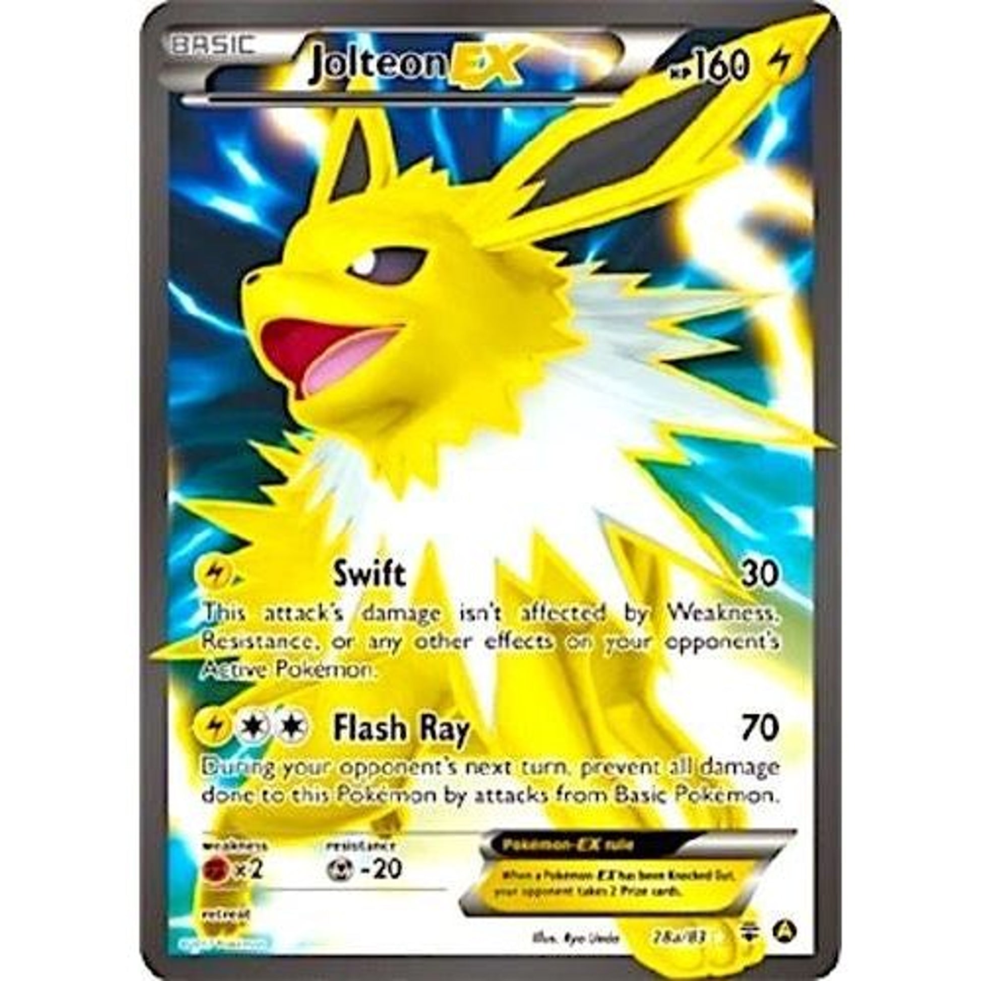 Image for Jolteon EX - 28a/83 (028a/083) (PR) - Pokemon