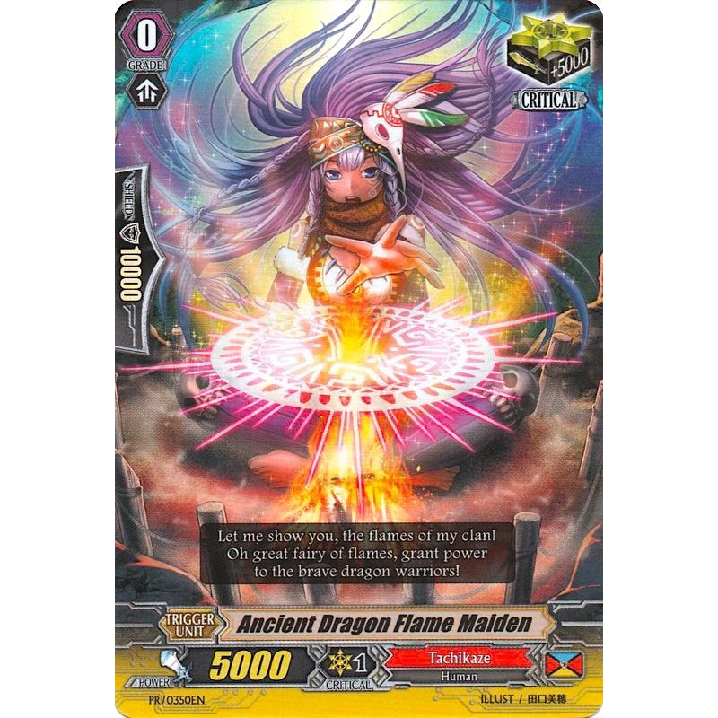 Image for Ancient Dragon Flame Maiden (PR/0350EN) (PR) - Cardfight Vanguard