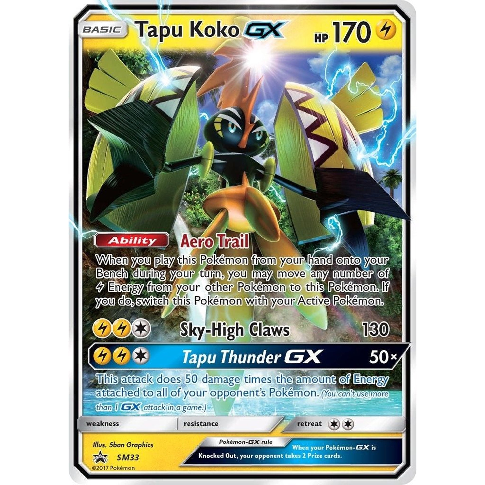 Image for Tapu Koko GX - SM33 (SM33) (SMP) - Pokemon