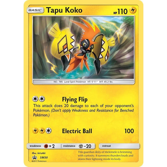 Image for Tapu Koko - SM30 (SM30) (SMP) - Pokemon